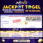 bukti jackpot sydney pools