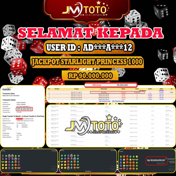 JACKPOT SLOT GACOR Starlight Princess 1000