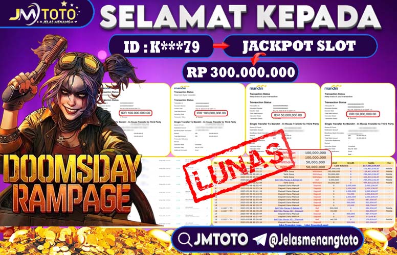 jackpot Slot gacor Doomsday Rampage di JMTOTO
