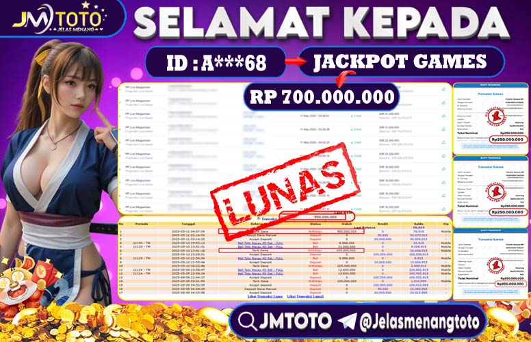 jackpot live mega wheel pragmatic play di JMTOTO